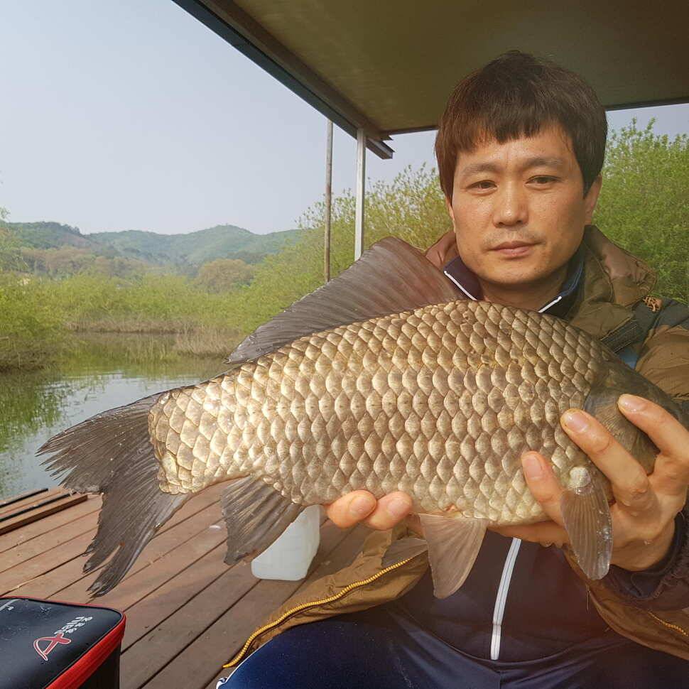 나의 최대어 45cm또 405cm (유료터정보 - 유료터점주조황)