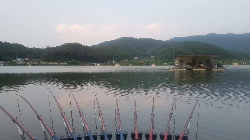 조황이 좋아요 노지 정리작업도 완료 (유료터정보 - 유료터점주조황)