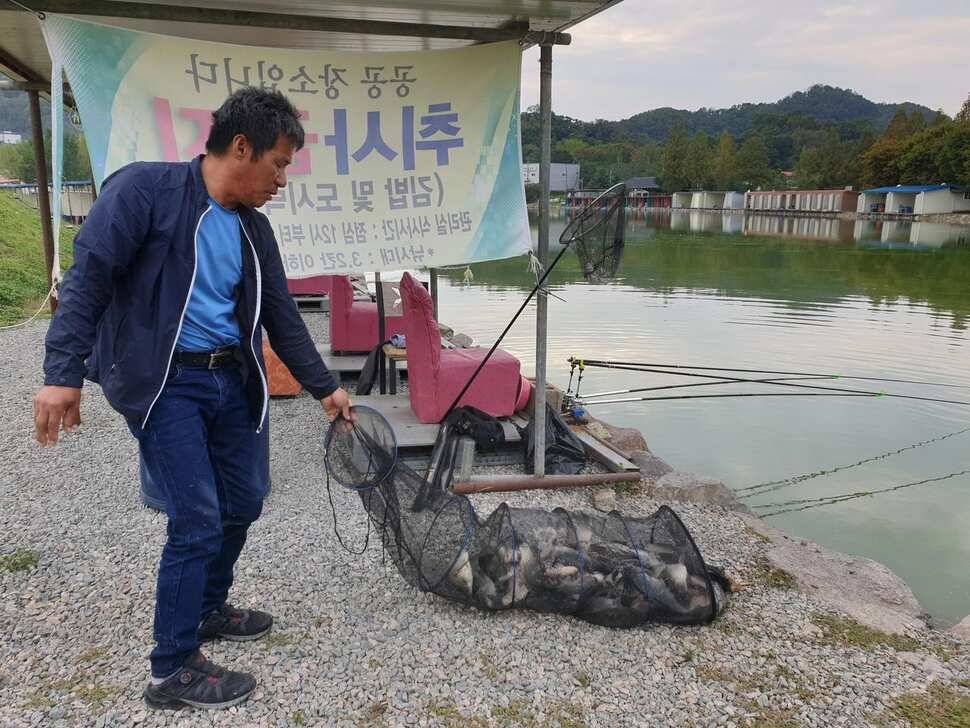 안성 거청낚시터 9월 28일 붕어조황 (유료터정보 - 유료터점주조황)