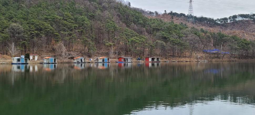 힐링 양평수곡낚시터 2월 마지막주 주말 조황 붕어 방류 (유료터정보 - 유료터점주조황)