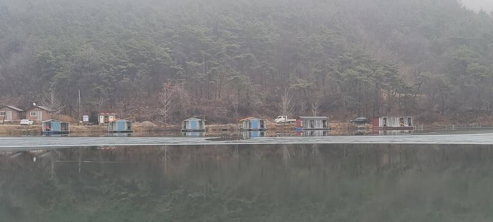 동절기 힐링붕어낚시 수곡낚시터 주후반주말 조황 붕어방류 (유료터정보 - 유료터점주조황)