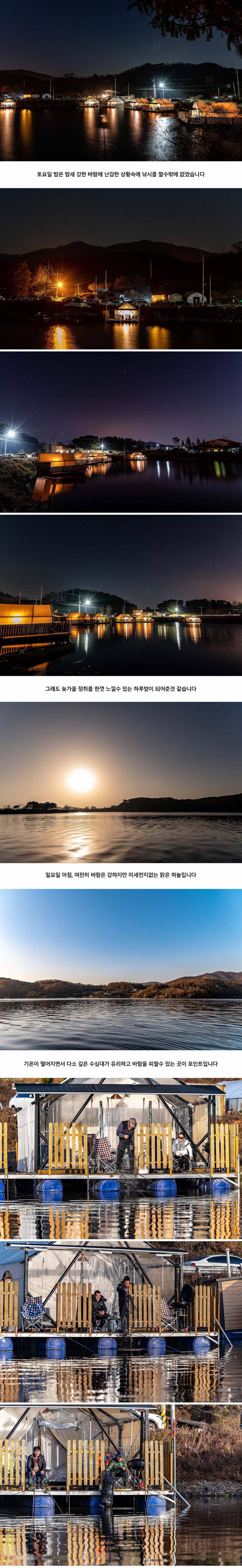 안성 두메낚시터 11월 8일 조황정보 (유료터정보 - 유료터점주조황)