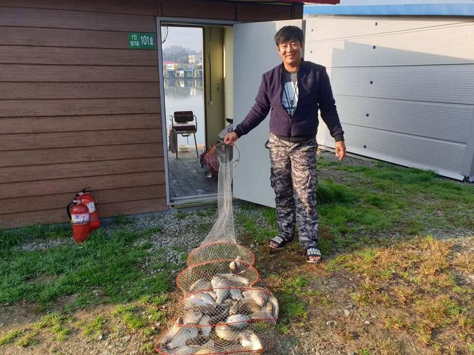안성 거청낚시터 10 월 31일 붕어조황 (유료터정보 - 유료터점주조황)