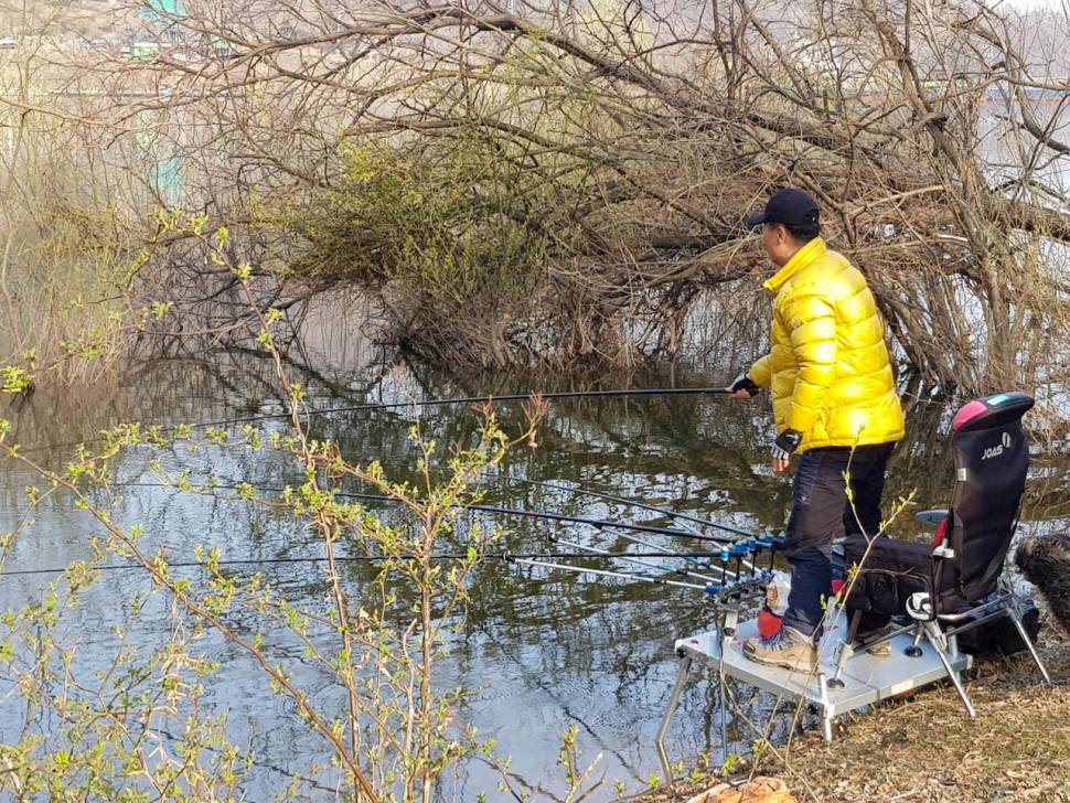 아름다운계곡속에자리잡은장계지에서 (유료터정보 - 유료터점주조황)