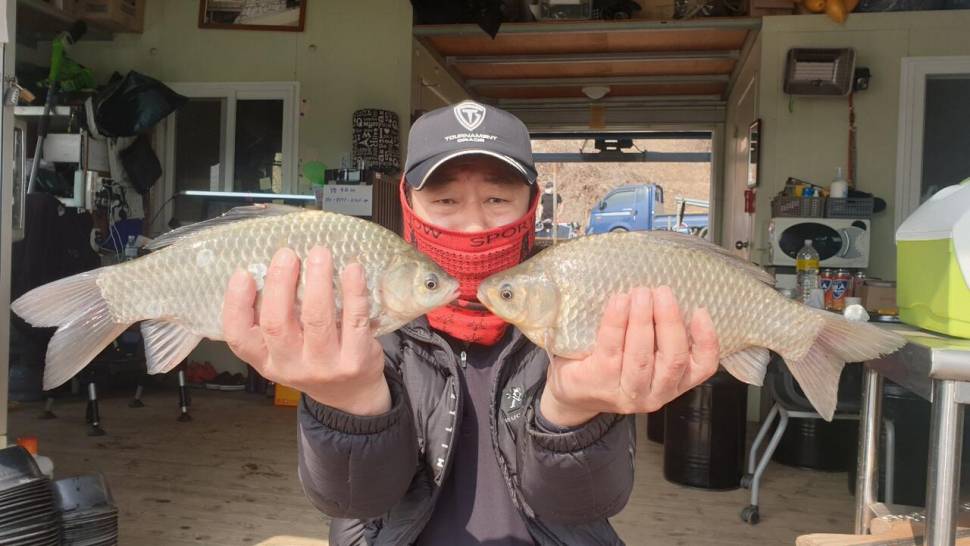 고삼지 최상류 시즌 3번째 사짜붕어 (유료터정보 - 유료터점주조황)