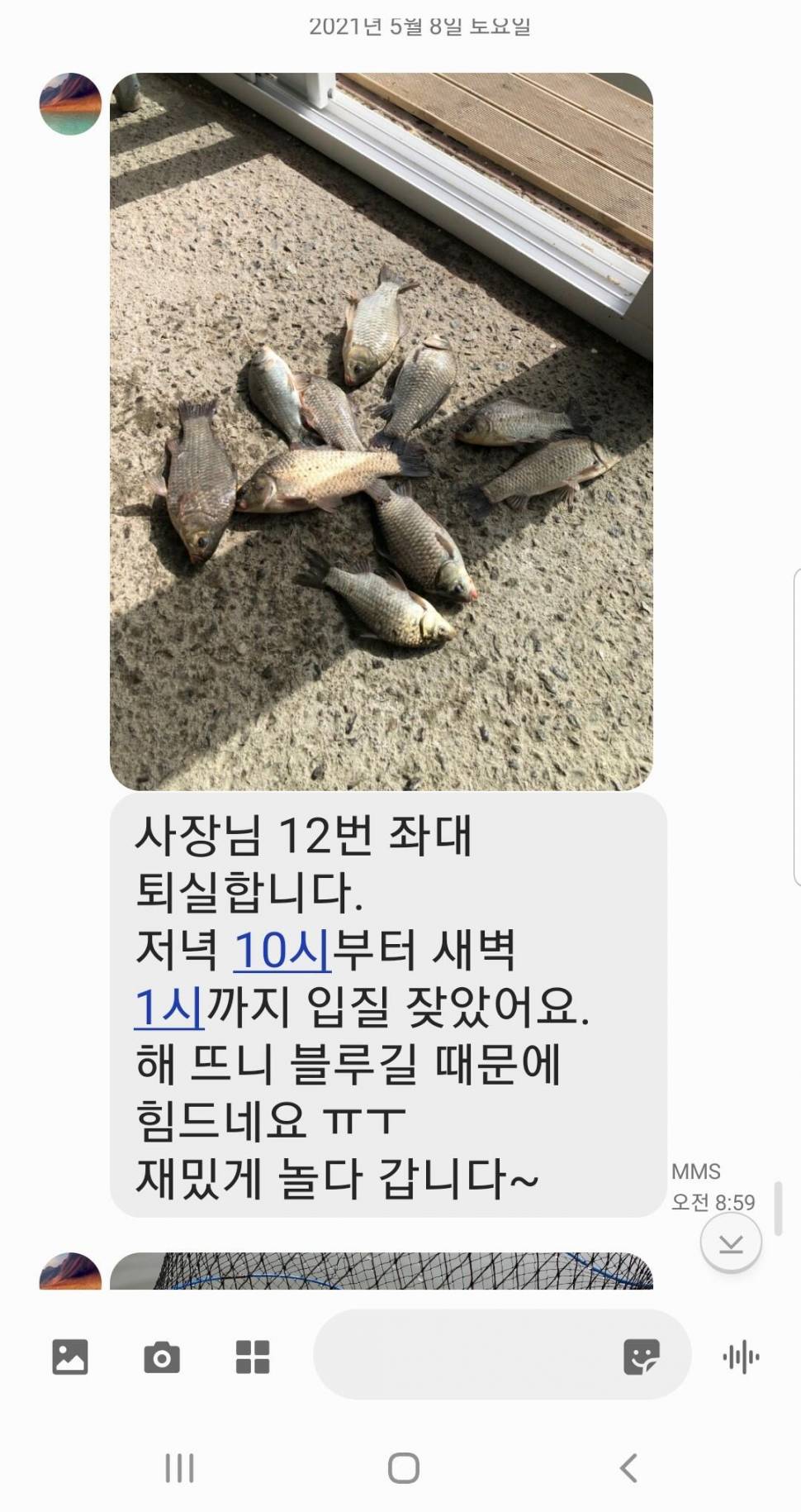 2021년 5월 둘째주 조황정보 용인 용담낚시터사암지 (유료터정보 - 유료터점주조황)