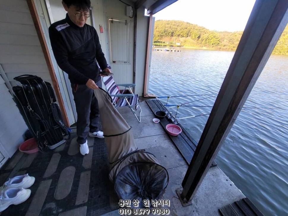 가깝고 물 좋고 경치 좋은 곳용인삼인낚시터 (유료터정보 - 유료터점주조황)
