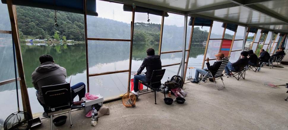 추석 연휴 양평 수곡낚시터 조황 및 붕어 대량 방류 (유료터정보 - 유료터점주조황)