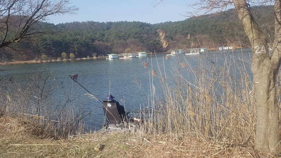 바람이 심하게부네요 기온차가 심하고 고기도 마릿수 입니다 주말은 따뜻하다니 다행입니다 손맛보러 오세요 (유료터정보 - 유료터점주조황)