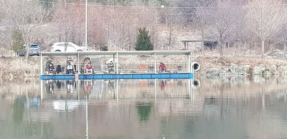 양평 수곡낚시터 2월 마지막주 주말조황및 붕어방류 안내 (유료터정보 - 유료터점주조황)