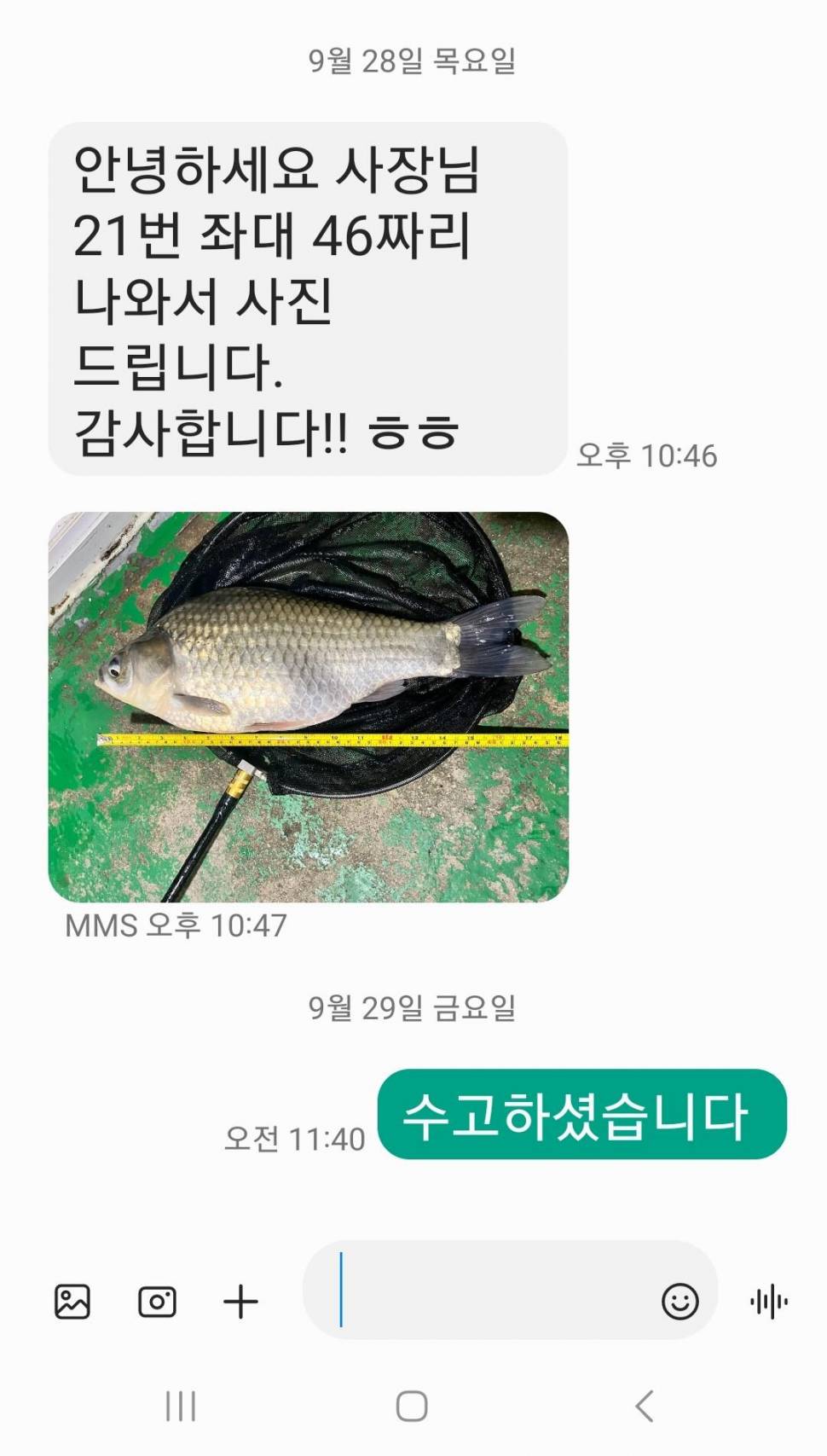 2023년 10월 첫째주 조황정보 용담낚시터사암지 (유료터정보 - 유료터점주조황)