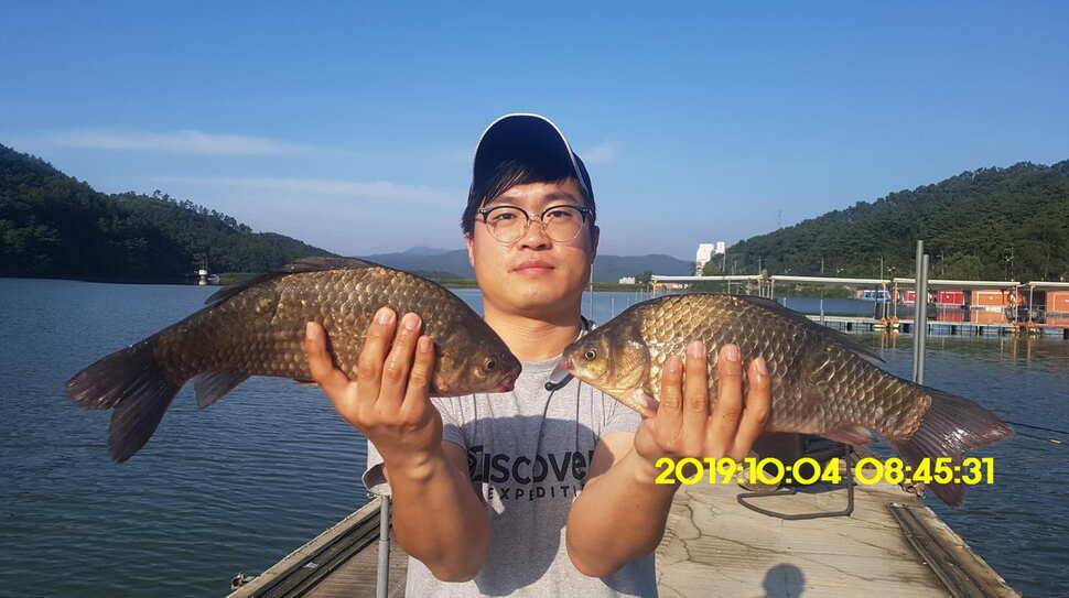 용인 신원낚시터 토종대물48짜리 구경하고 가시겠습니다 (유료터정보 - 유료터점주조황)