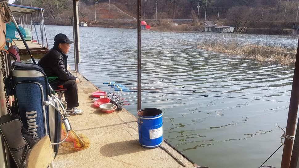 가교리 낚시터 3월 16일 조황입니다 (유료터정보 - 유료터점주조황)