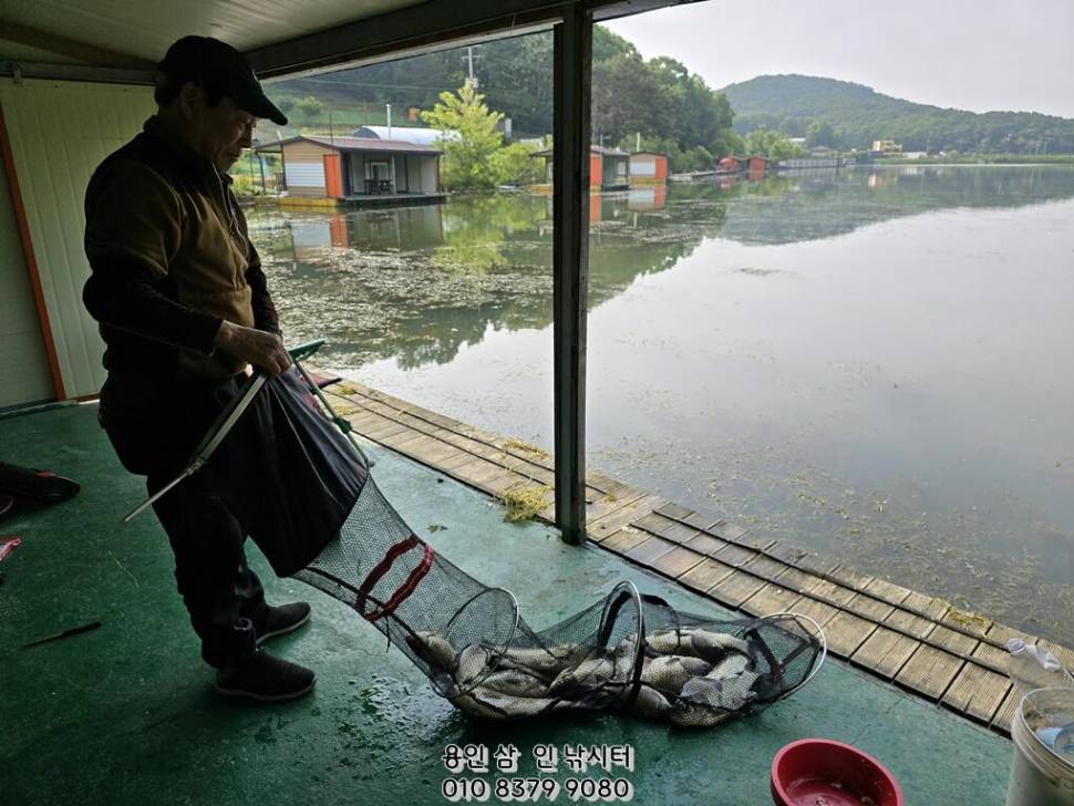 가깝고 물 좋고 경치 좋은 곳용인삼인낚시터 (유료터정보 - 유료터점주조황)