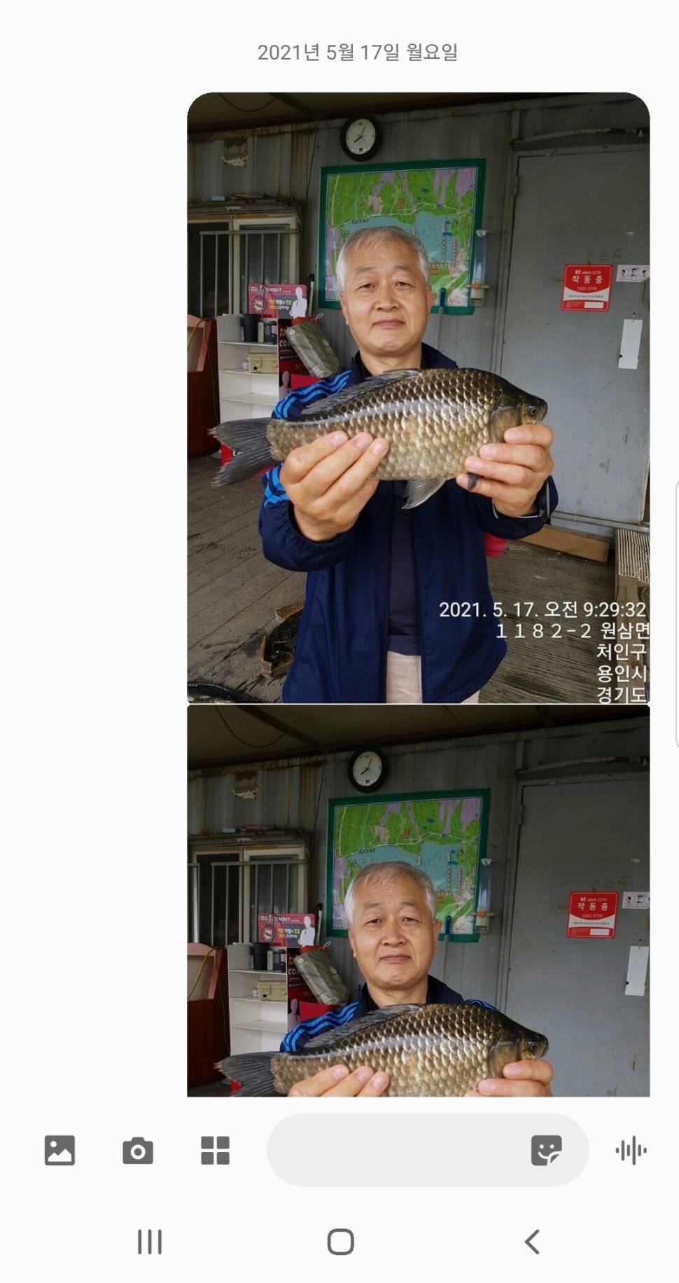 2021년 05월 넷째주 조황정보 용인 용담낚시터사암지 (유료터정보 - 유료터점주조황)