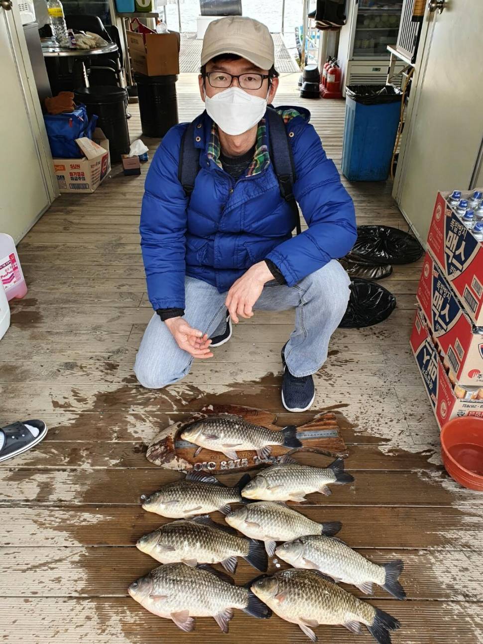 고삼지 상류권 살맛나는 조황에 사짜붕어 (유료터정보 - 유료터점주조황)