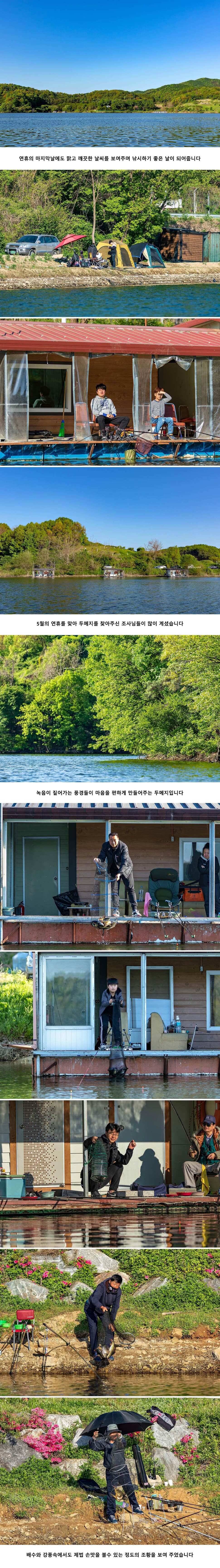 안성 두메낚시터 5월 6일 조황정보 (유료터정보 - 유료터점주조황)