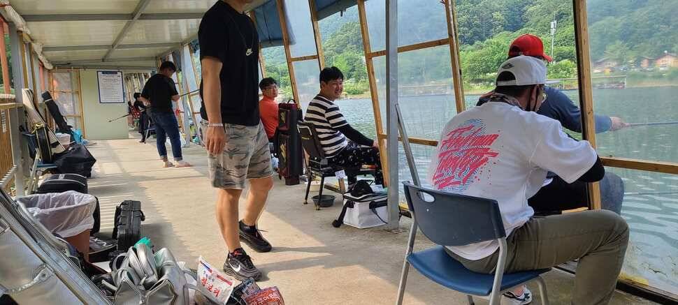피서 여름낚시 힐링 수곡낚시터 금요일토요일 조황소식 입니다 (유료터정보 - 유료터점주조황)