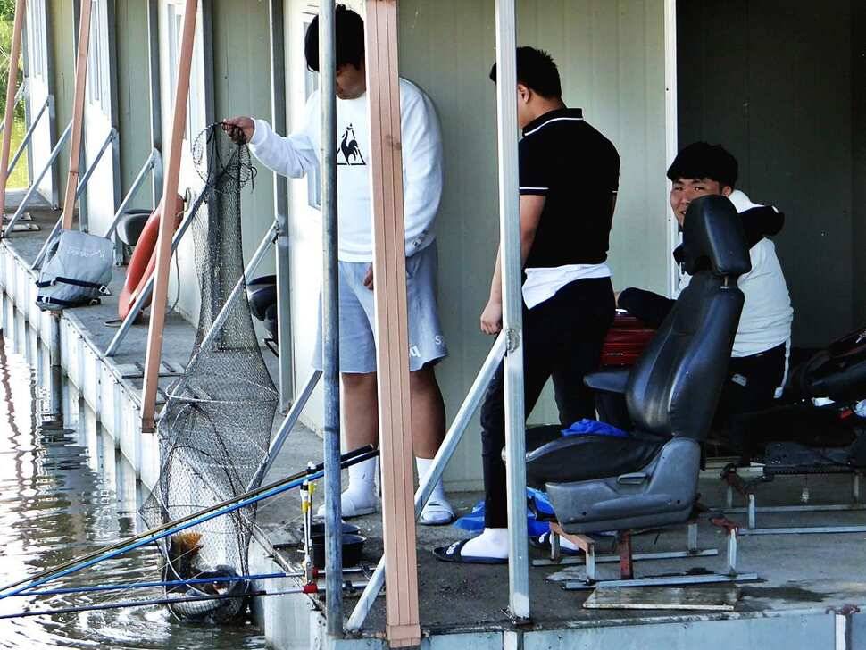경기도 포천 쌍방죽낚시터 주말소식연안수상좌대방가로 (유료터정보 - 유료터점주조황)