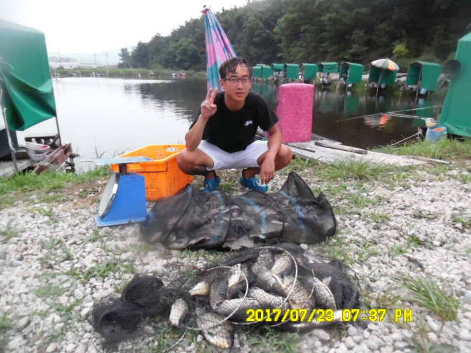 경주동산낚시터 지난주 대박 조황 (유료터정보 - 유료터점주조황)