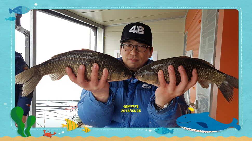신원낚시터3월넷쨋주 조황소식 입니다 (유료터정보 - 유료터점주조황)