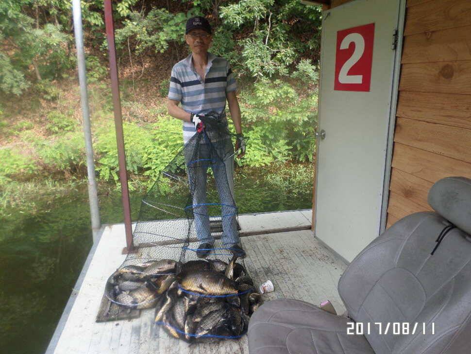 아산 신수지 8월 둘째주말 화보입니다 (유료터정보 - 유료터점주조황)