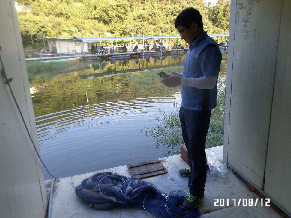 아산 신수지 8월 둘째주말 화보입니다 (유료터정보 - 유료터점주조황)
