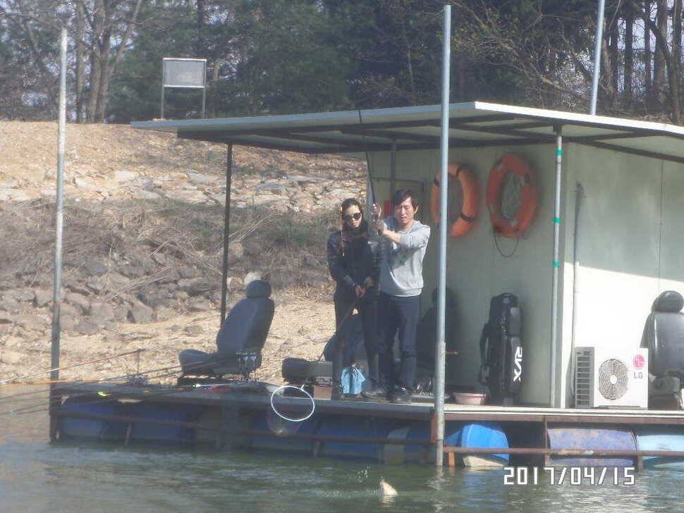 아산 신수지 4월 세째주말 모습입니다 (유료터정보 - 유료터점주조황)