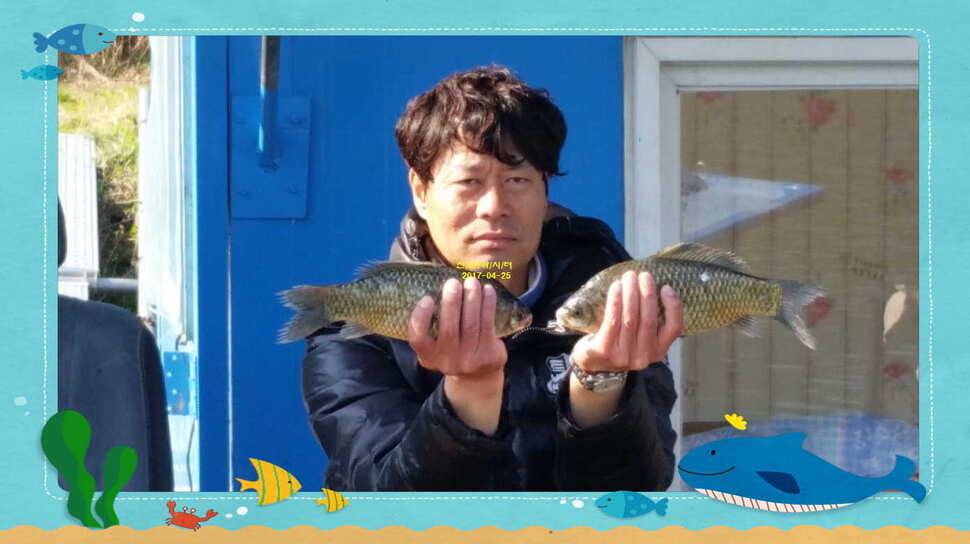 신원낚시터4월25일 조황소식 (유료터정보 - 유료터점주조황)