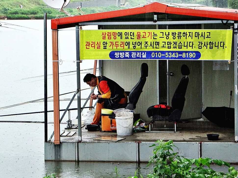 경기도 포천 쌍방죽낚시터 7월 첫째주 소식이갑철 마이웨이 촬영 (유료터정보 - 유료터점주조황)