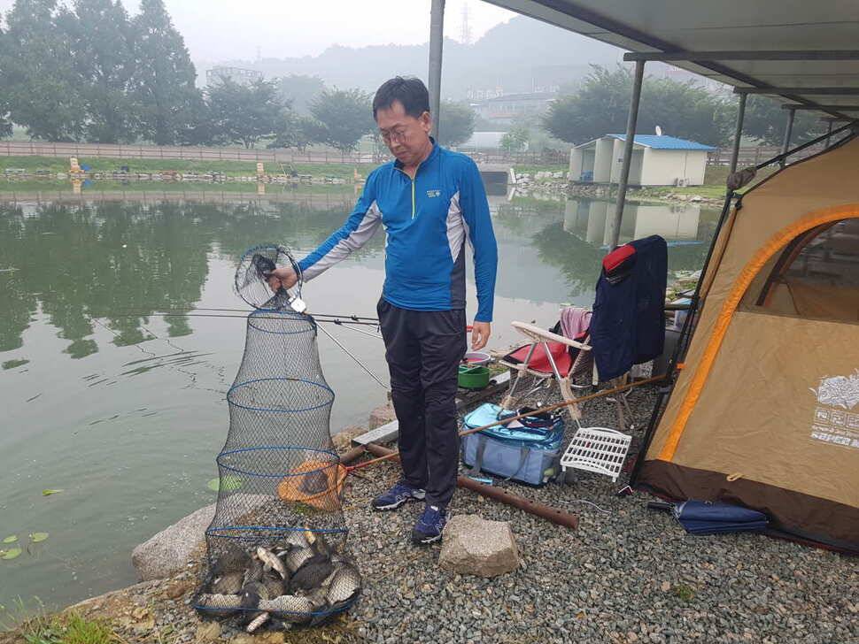 경기도 안성 거청낚시터 붕어조황 7월 22 (유료터정보 - 유료터점주조황)