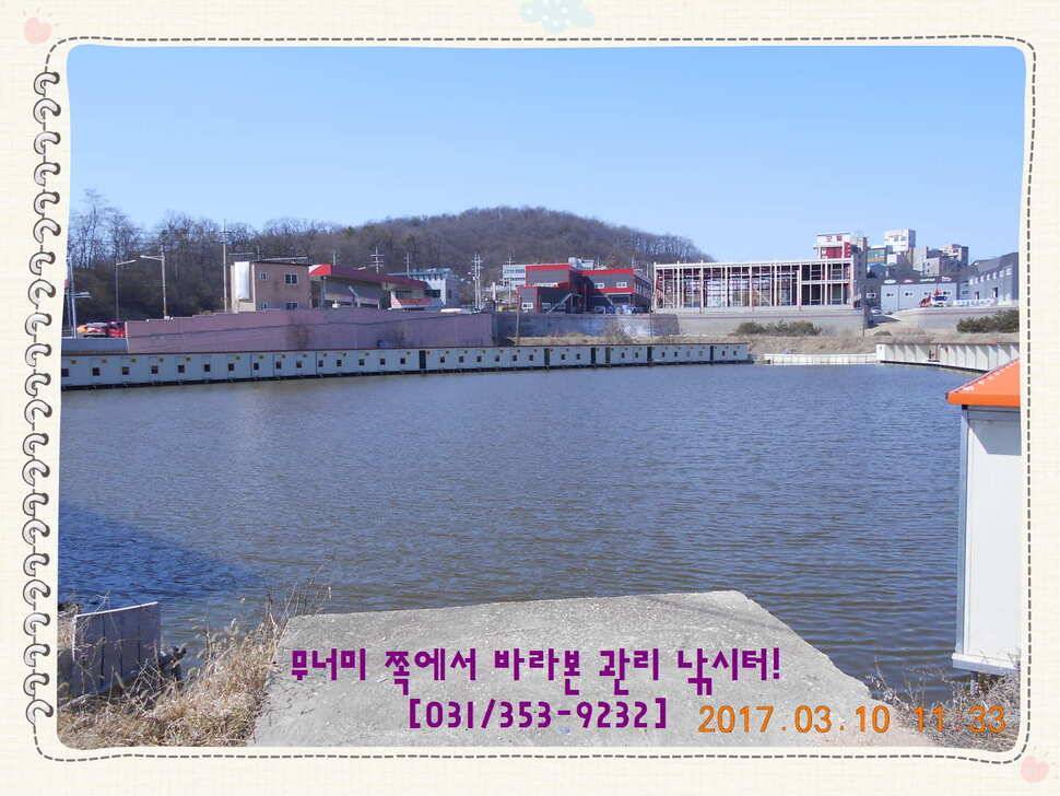 도심속의 작은 쉼터 화성 관리 낚시터입니다어제 좋았습니다 (유료터정보 - 유료터점주조황)