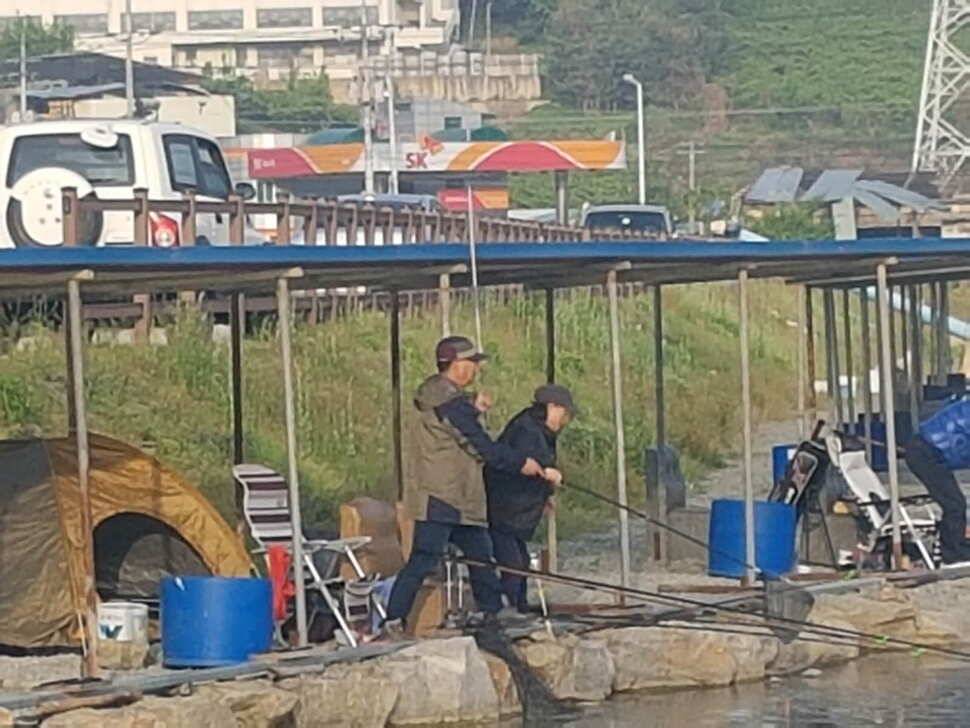 만수위의 거청낚시터 붕어조황 5월 7일 (유료터정보 - 유료터점주조황)