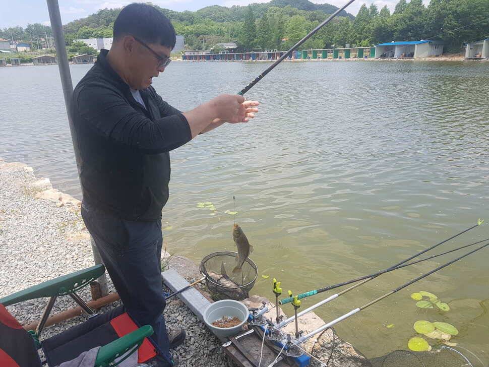 만수위의 거청낚시터 가족낚시터 붕어조황 5월 27 (유료터정보 - 유료터점주조황)
