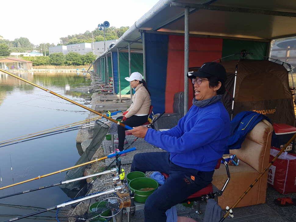 만수위의 거청낚시터 가족낚시터 붕어조황 6월 12 (유료터정보 - 유료터점주조황)