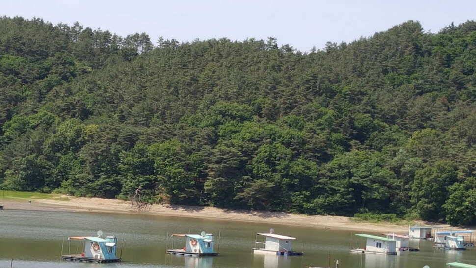 여주 어우실지 좌대별 수심안내 (유료터정보 - 유료터점주조황)