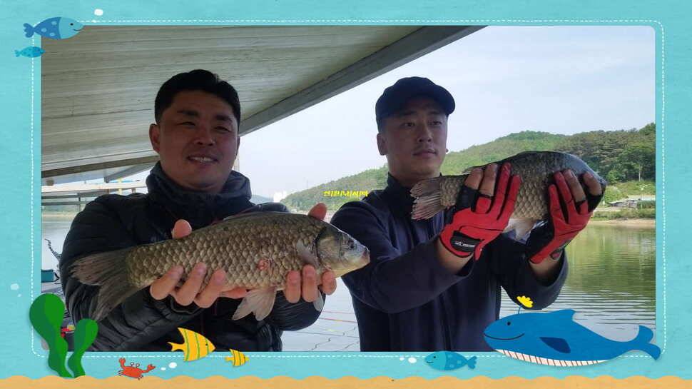 5월 셋쨋주 대형 민물장어와 조황소식 (유료터정보 - 유료터점주조황)