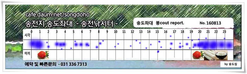 선선해지는 밤기운송전지 송도집 좌대 조황 (유료터정보 - 유료터점주조황)