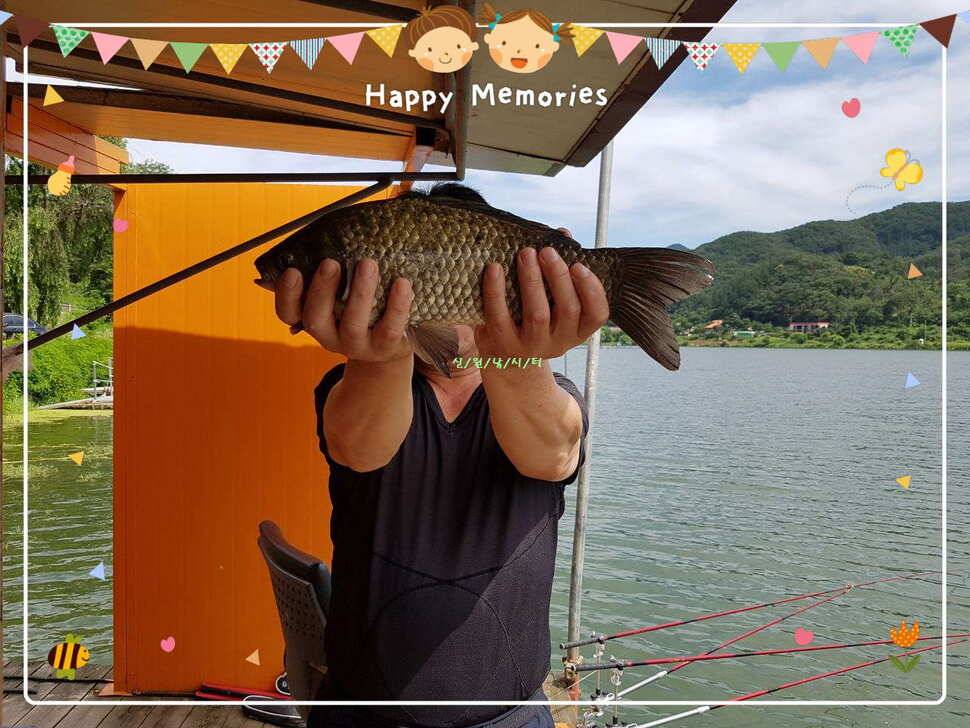 신원낚시터8월마지막주 조황소식과 방류동영상 입니다 (유료터정보 - 유료터점주조황)