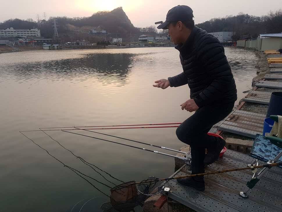 안성 거청낚시터 붕어조황 3 월 29 일 (유료터정보 - 유료터점주조황)