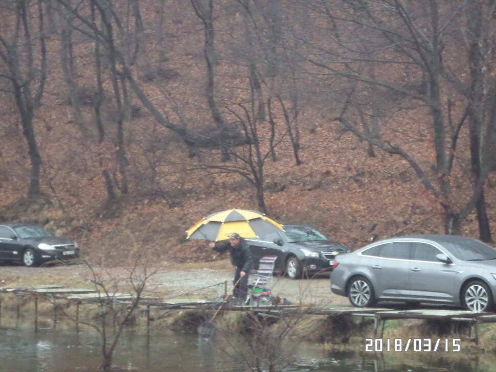 아산 신수지 주중 모습입니다 (유료터정보 - 유료터점주조황)