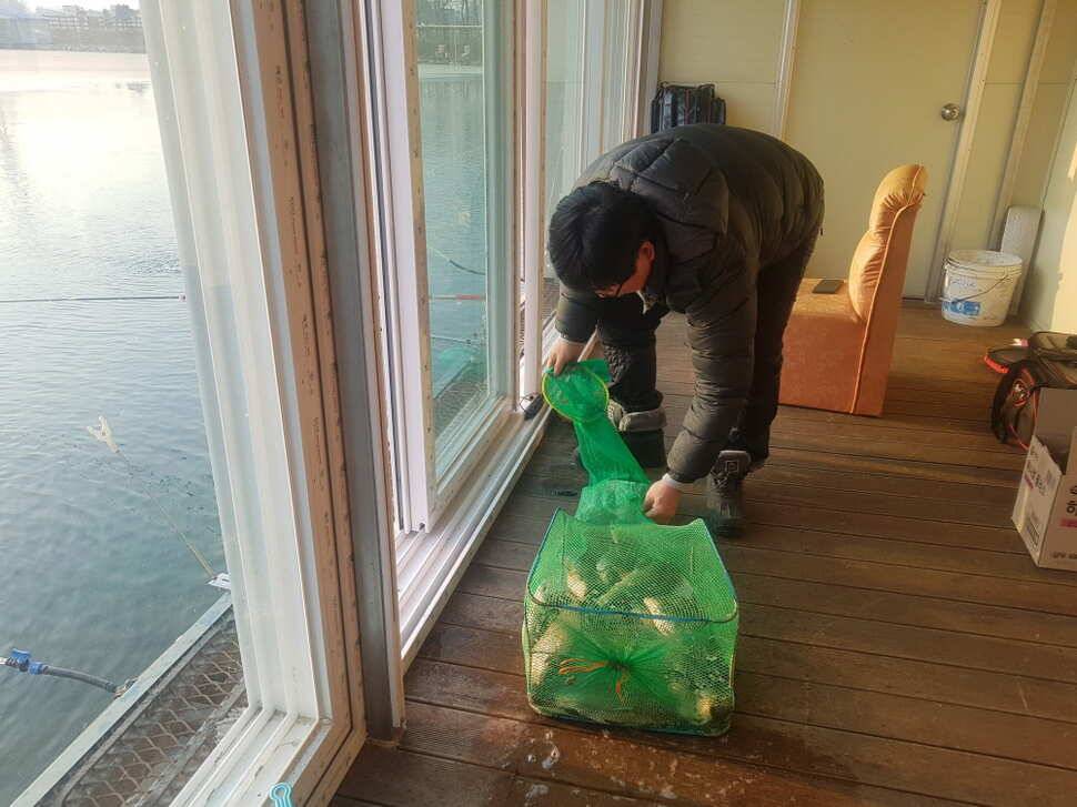 2월 8일 거청낚시터 붕어조황 (유료터정보 - 유료터점주조황)
