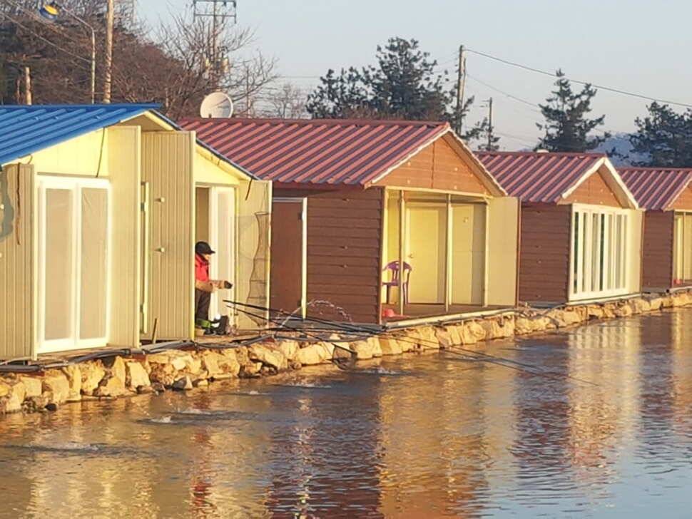 12 월 09 일 경기도 안성 거청낚시터 붕어조황 (유료터정보 - 유료터점주조황)