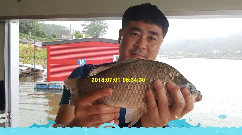 신원낚시터 7월 2일 만수위 4짜 소식입니다 (유료터정보 - 유료터점주조황)
