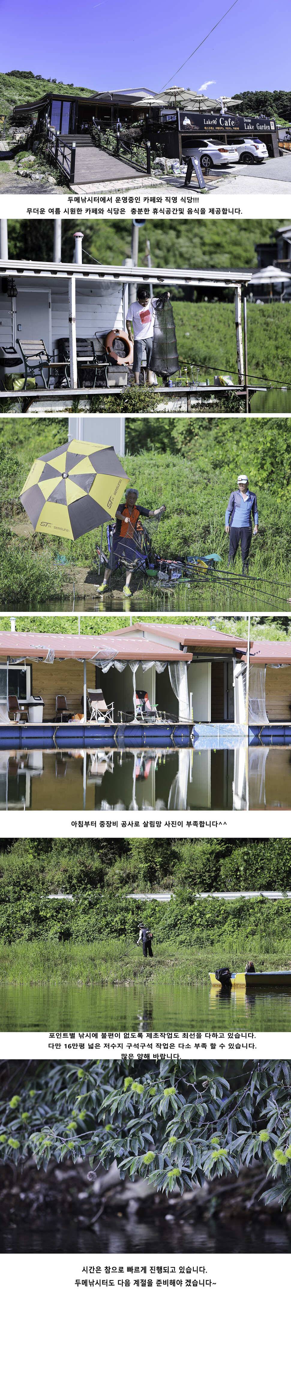 안성 두메낚시터 7월17일 조황안내 (유료터정보 - 유료터점주조황)