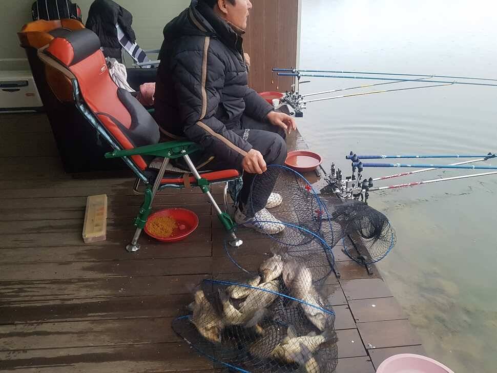 안성 거청낚시터 붕어조황 3 월 15 일 (유료터정보 - 유료터점주조황)