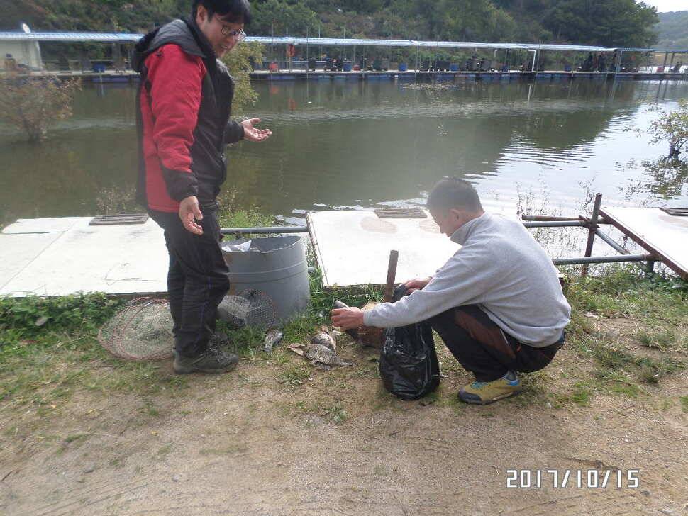 아산 신수지 10월 둘째주말 화보입니다 (유료터정보 - 유료터점주조황)