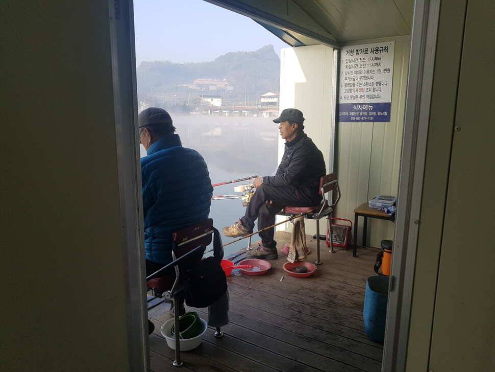11 월 05 일 경기도 안성 거청낚시터 붕어조황 (유료터정보 - 유료터점주조황)
