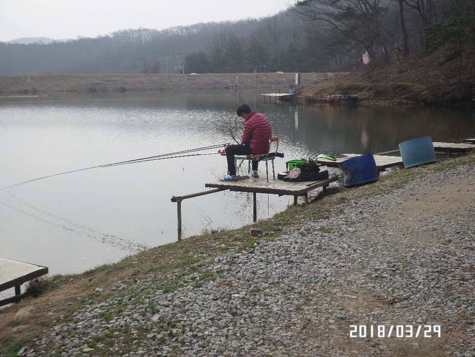 아산신수지 3월 마지막 주중 화보 (유료터정보 - 유료터점주조황)
