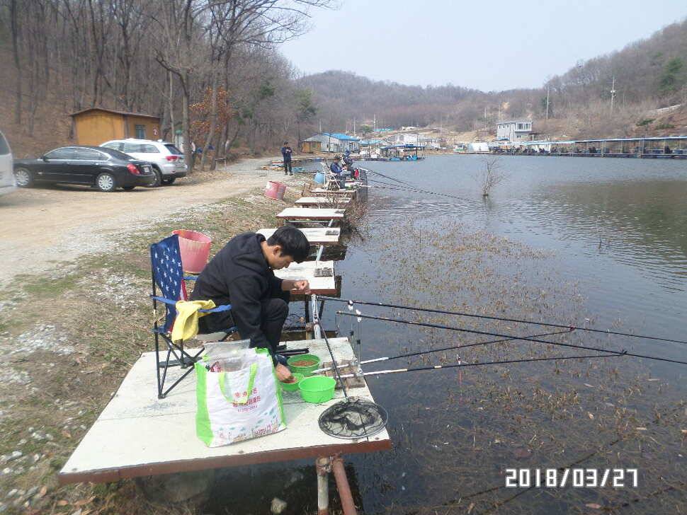 아산신수지 3월 마지막 주중 화보 (유료터정보 - 유료터점주조황)